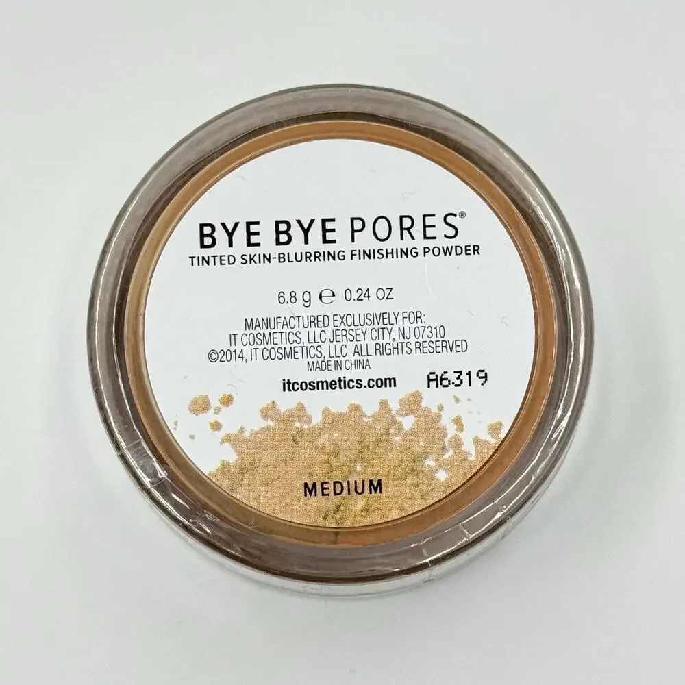 IT Cosmetics Bye Bye Pores Finishing Powder Medium Tinted Sealed